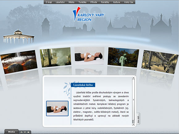 Karlovy Vary Region - multimedální prezentace